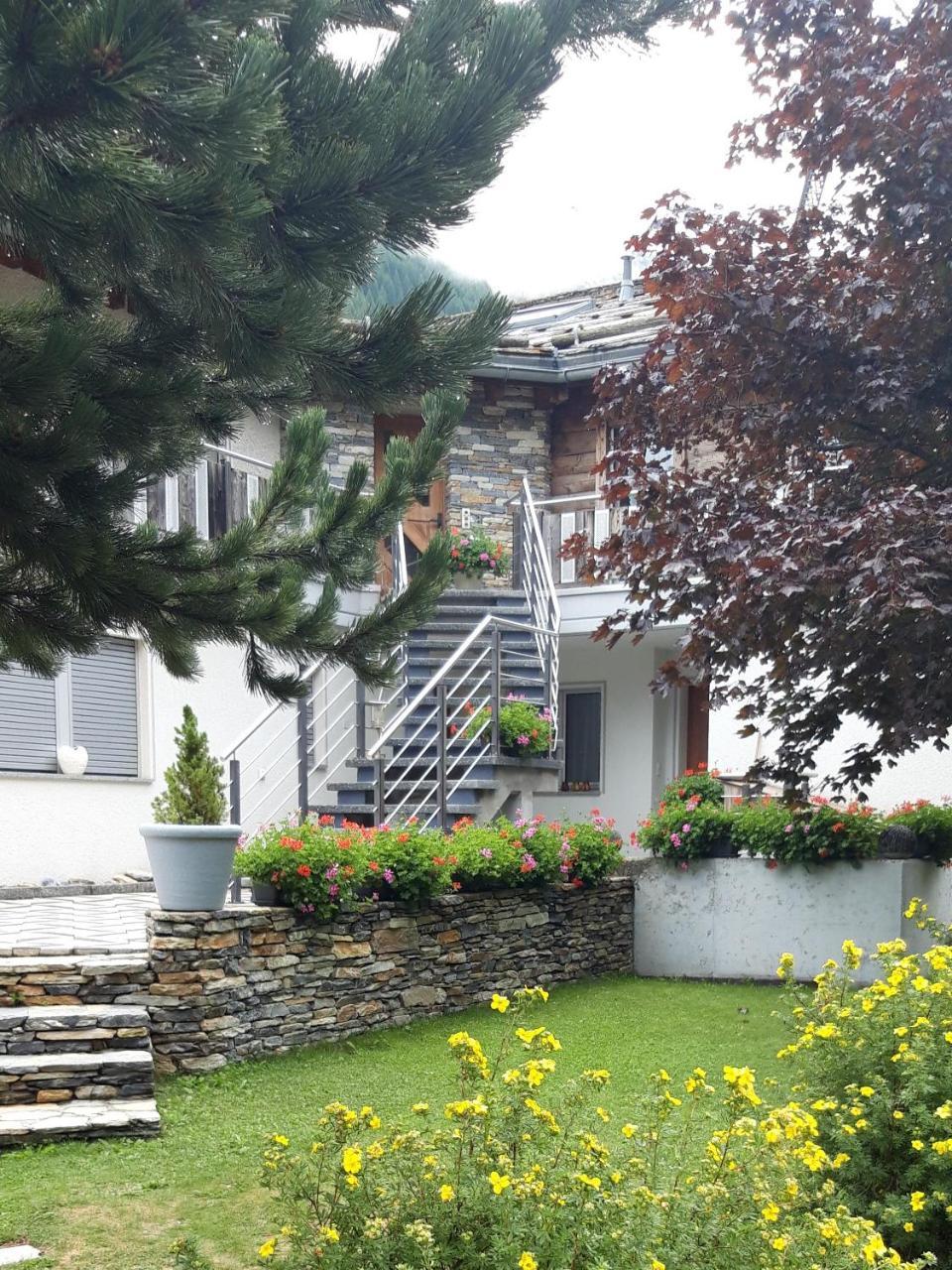 Aquarell Apartments Saas-Grund Exteriör bild